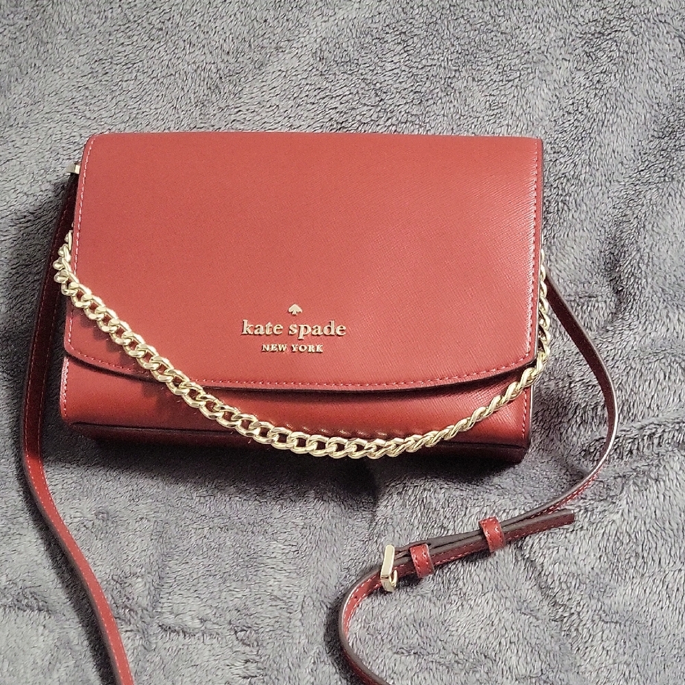 NWOT Kate Spade  Red Crossbody Bag
